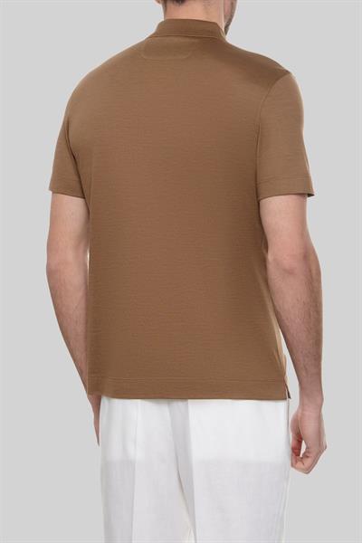 Boss L-Perry Erkek Polo Yaka T-Shirt Bej