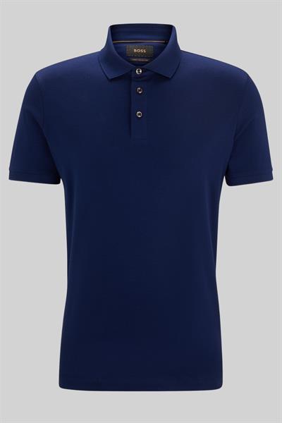Boss L-Perry Erkek Polo Yaka T-Shirt Lacivert 404