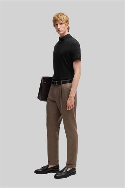 Boss L-Perry Erkek Polo Yaka T-Shirt Siyah