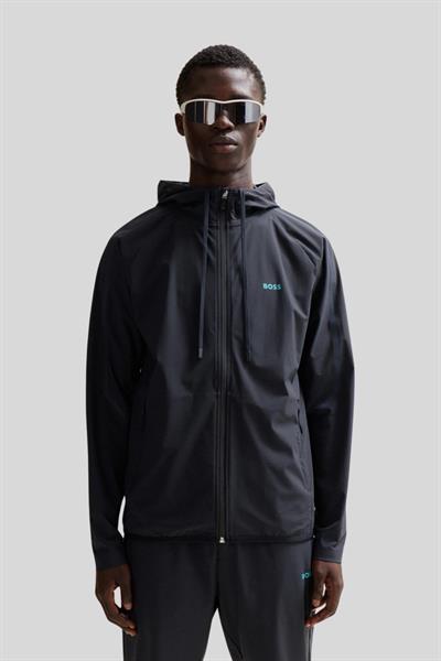 Boss Marka Logo Detaylı Regular Fit Erkek Spor Ceket Mavi 402
