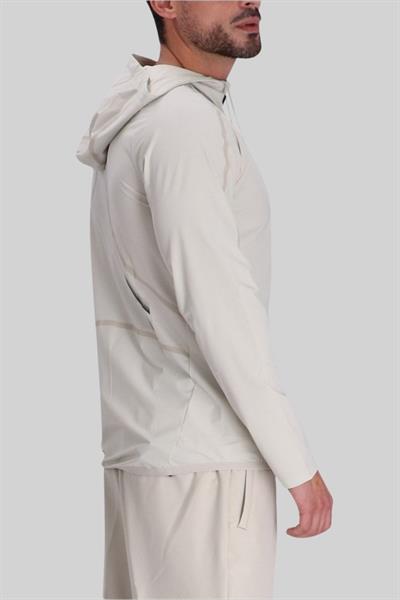 Boss Marka Logo Detaylı Regular Fit Erkek Spor Ceket Krem 271