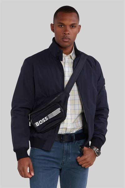 Boss Marka Logololu Catch 2.0 Erkek Bel Çantası Mavi 401