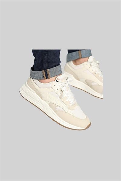 Boss Marka Logolu Kurt Runn Erkek Sneaker Bej 270
