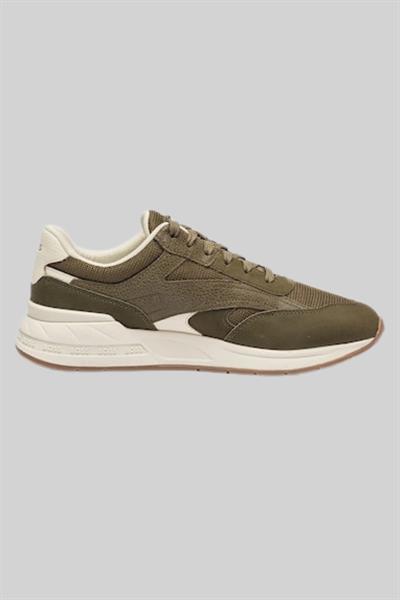 Boss Marka Logolu Kurt Runn Erkek Sneaker Bej 301