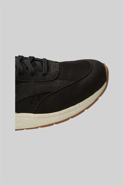 Boss Marka Logolu Kurt Runn Erkek Sneaker Siyah