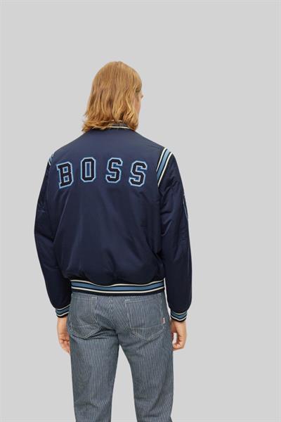 Boss Marka Logolu Oronzo Erkek Spor Ceket Lacivert 404