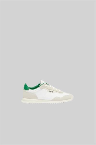 Boss Marka Logolu Zayn Erkek Sneaker Beyaz