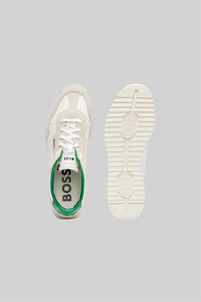 Boss Marka Logolu Zayn Erkek Sneaker Beyaz