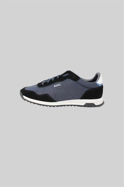 Boss Marka Logolu Zayn Erkek Sneaker Mavi 461