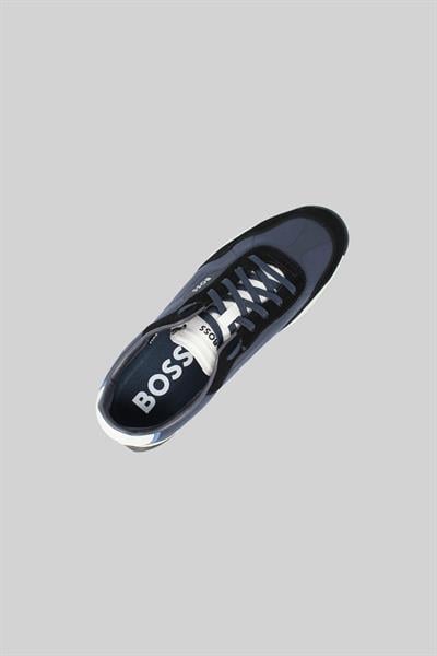 Boss Marka Logolu Zayn Erkek Sneaker Mavi 461