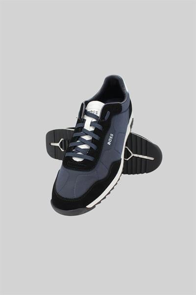 Boss Marka Logolu Zayn Erkek Sneaker Mavi 461