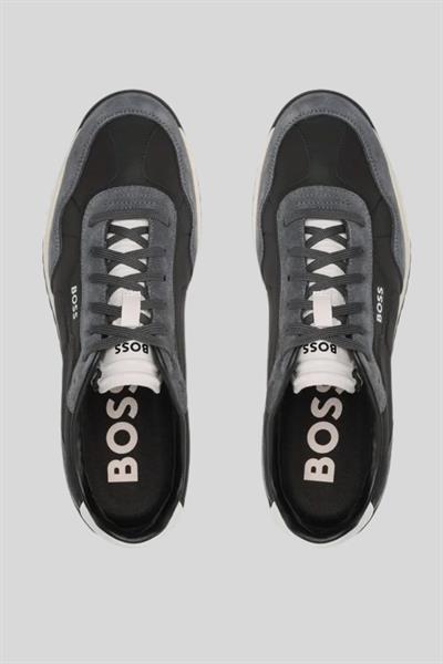 Boss Marka Logolu Zayn Erkek Sneaker Siyah
