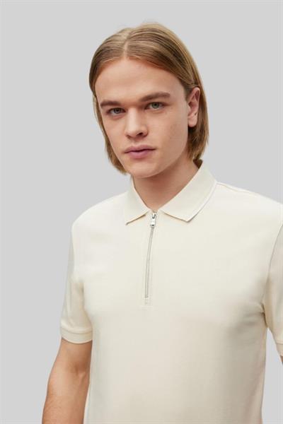 Boss Erkek Polo T-Shirt Krem 131