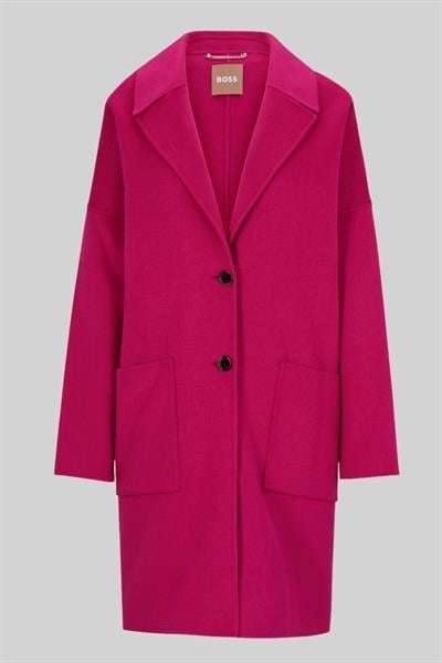Boss Oversize Palto Cattina Pembe 674