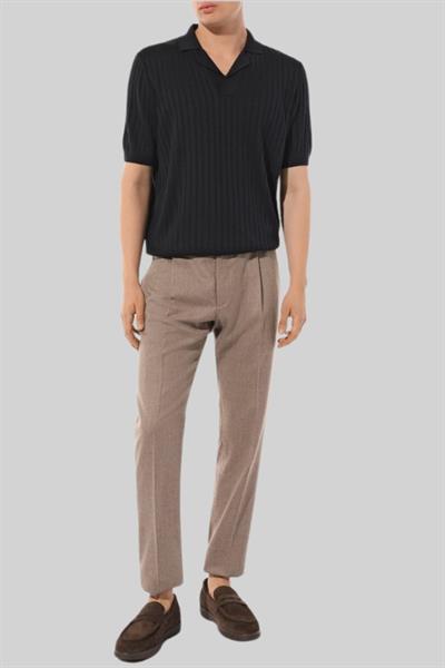 Boss Ovivo Regular Fit Erkek Polo Yaka T-Shirt Lacivert 404