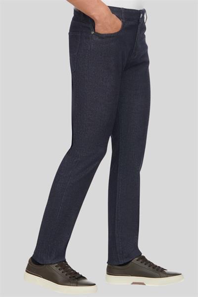 Boss Pamuklu Jean Erkek Pantolon Mavi 402