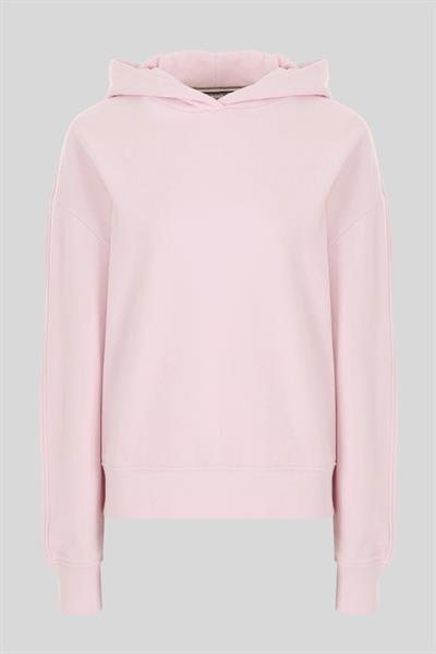 Boss Pamuklu Kapüşonlu Kadın Sweatshirt Pembe