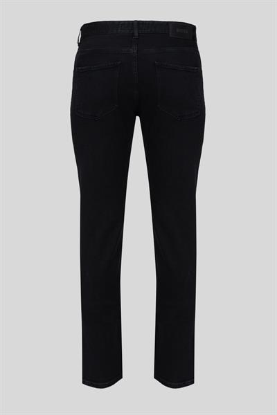 Boss Porsche Erkek Jean Pantolon Siyah 004