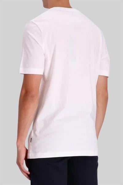 Boss Regular Fit Bisiklet Yaka Erkek Beyaz T-Shirt Beyaz 100