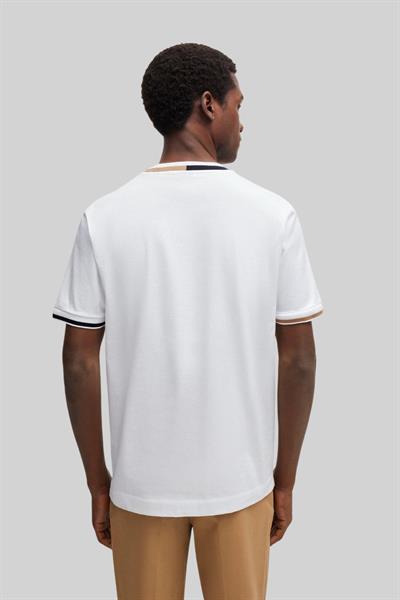 Boss Regular Fit Bisiklet Yaka Erkek T-Shirt Beyaz 100