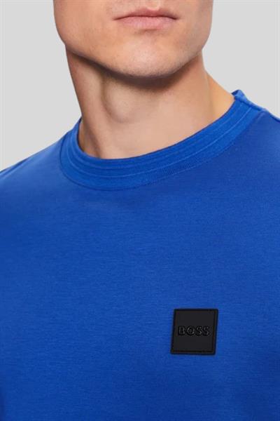 Boss Regular Fit Bisiklet Yaka Erkek T-Shirt Mavi 433
