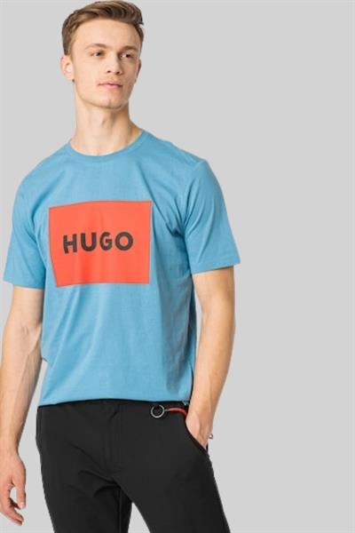 Boss Regular Fit Bisiklet Yaka Erkek T-Shirt Mavi 421