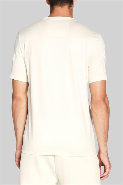Boss Regular Fit Bisiklet Yaka Erkek T-Shirt Krem 131