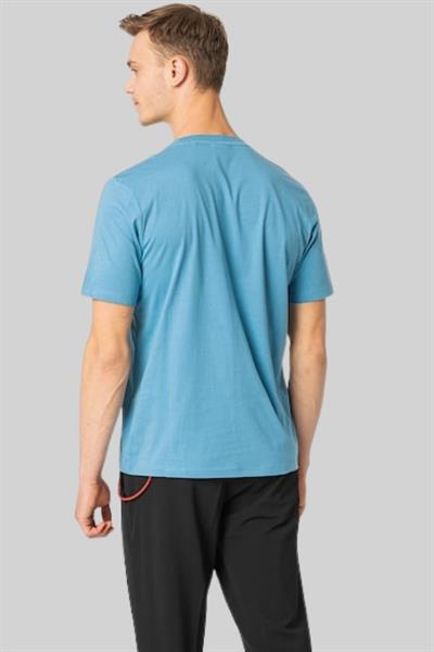 Boss Regular Fit Bisiklet Yaka Erkek T-Shirt Mavi 421