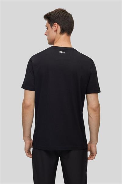 Boss Regular Fit Bisiklet Yaka Erkek T-Shirt Siyah 002