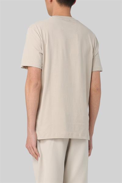 Boss Regular Fit Bisiklet Yaka Erkek T-Shirt Krem 271