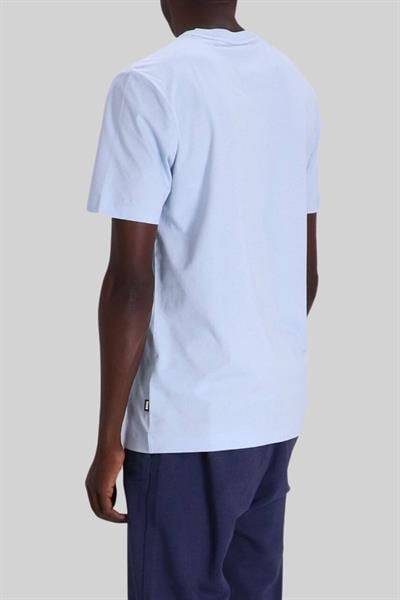 Boss Regular Fit  Bisiklet Yaka Erkek T-Shirt Mavi 450