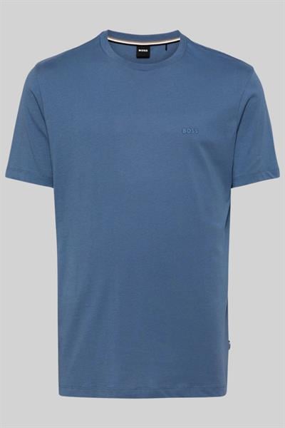 Boss Regular Fit  Bisiklet Yaka Erkek T-Shirt Mavi 479