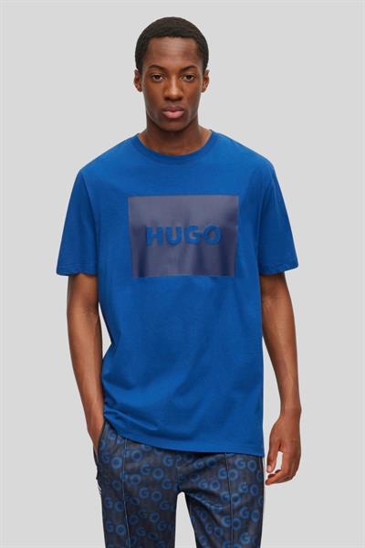 Boss Regular Fit Bisiklet Yaka Erkek T-Shirt Mavi 417