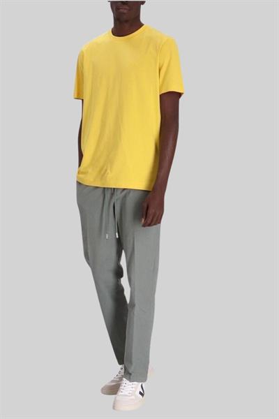 Boss Regular Fit  Bisiklet Yaka Erkek T-Shirt Sarı 733