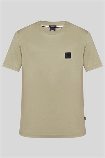 Boss Regular Fit Bisiklet Yaka Erkek T-Shirt Haki 336