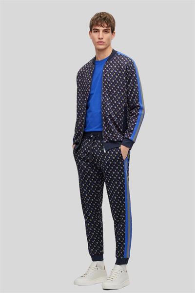 Boss Regular Fit  Bisiklet Yaka Erkek T-Shirt Mavi 433