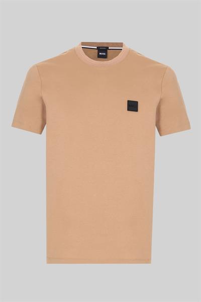 Boss Regular Fit Bisiklet Yaka Erkek T-Shirt Bej 260