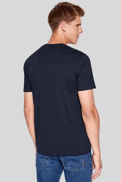 Boss Regular Fit Bisiklet Yaka Erkek T-Shirt Lacivert 405