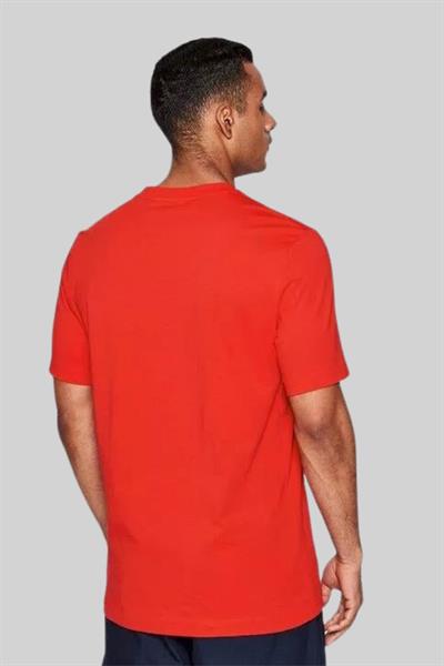 Boss Regular Fit  Bisiklet Yaka Erkek T-Shirt Kırmızı 628