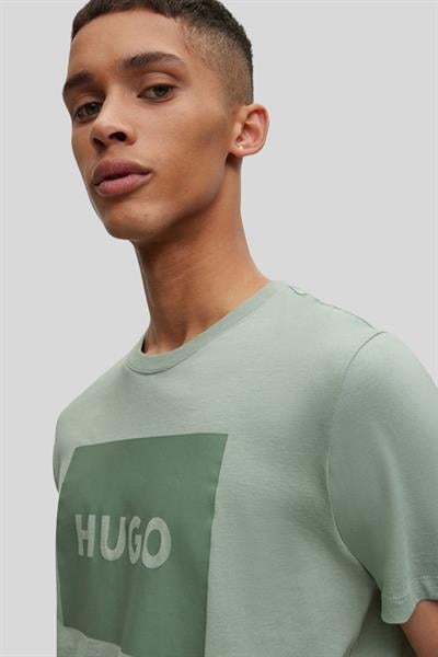 Boss Regular Fit Bisiklet Yaka Erkek T-Shirt Yeşil