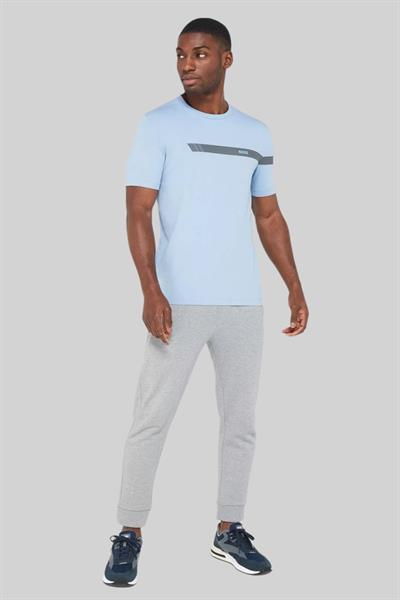 Boss Regular Fit Bisiklet Yaka Erkek T-Shirt Mavi 490