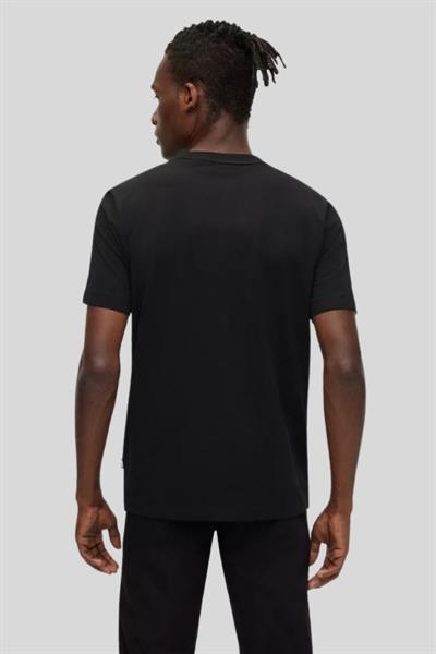 Boss Regular Fit Bisiklet Yaka Erkek T-Shirt Siyah