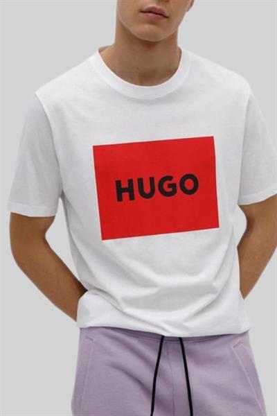 Boss Regular Fit Bisiklet Yaka Erkek T-Shirt Beyaz 100