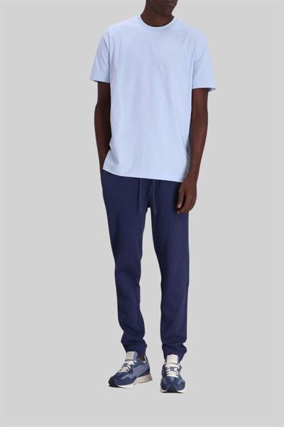 Boss Regular Fit  Bisiklet Yaka Erkek T-Shirt Mavi 450