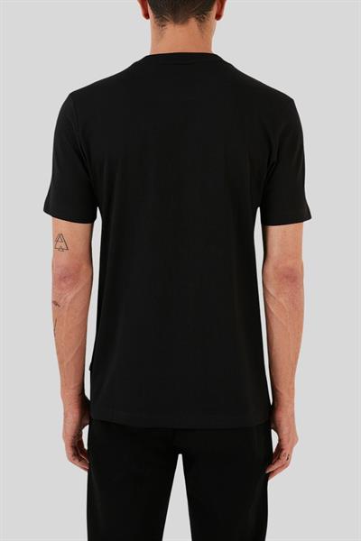 Boss Regular Fit Bisiklet Yaka Erkek T-Shirt Siyah