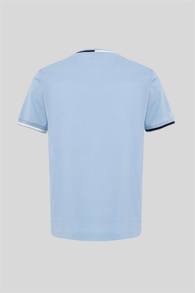 Boss Regular Fit Bisiklet Yaka Erkek T-Shirt Mavi 450