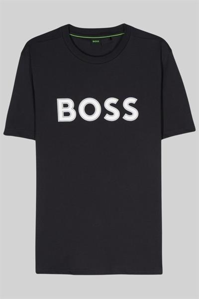 Boss Regular Fit Bisiklet Yaka Erkek T-Shirt Mavi 402