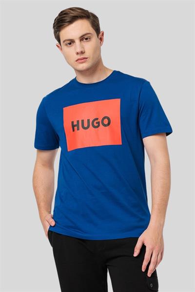 Boss Regular Fit Bisiklet Yaka Erkek T-Shirt Mavi 424