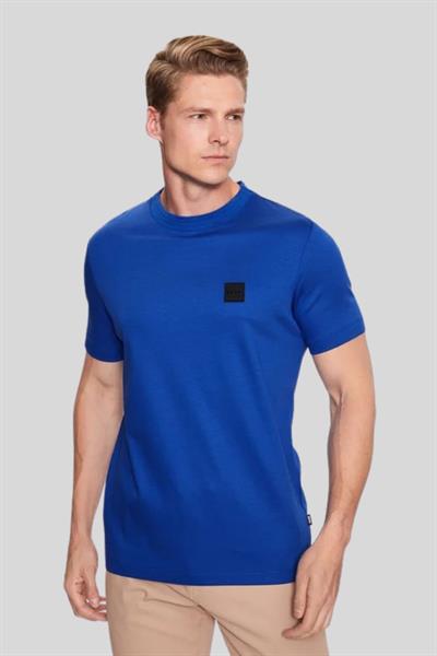 Boss Regular Fit Bisiklet Yaka Erkek T-Shirt Mavi 433