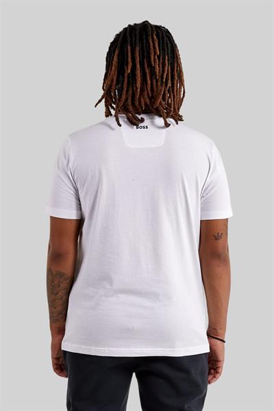 Boss Regular Fit Bisiklet Yaka Erkek T-Shirt Beyaz 100